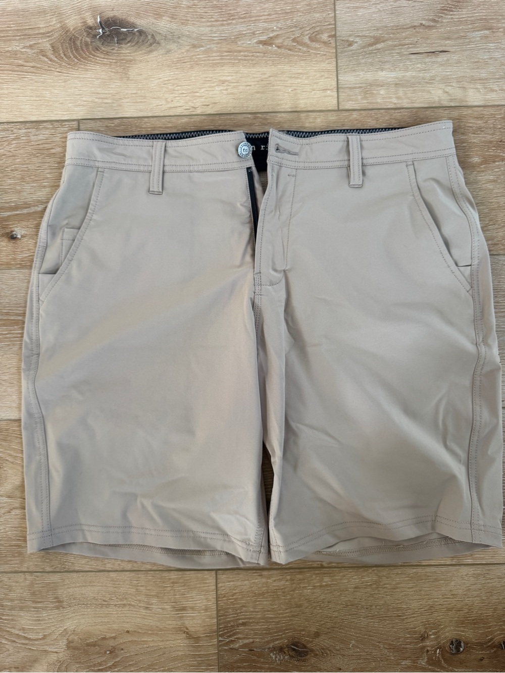 Foreign Rider Co Men’s Performance Golf Shorts Khaki Size 34